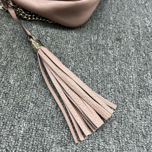 100% Authentic GUCCI Soho Leather Shoulder Bag 635-101724 - Picture 5 of 13